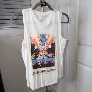 222. Spiritual Gangster Shine Your Light Muscle Tank